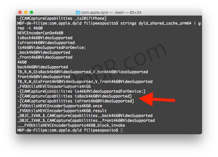 iPhone 8 có camera trước sau đều quay được video 4K tốc độ 60fps
