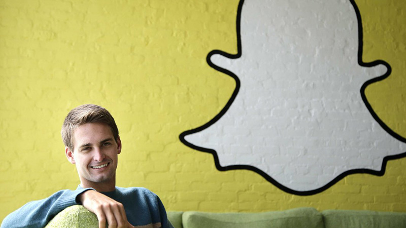 Evan Spiegel luôn tin rằng giá trị Snapchat sẽ còn tăng vọt Evan Spiegel luôn tin rằng giá trị Snapchat sẽ còn tăng vọt