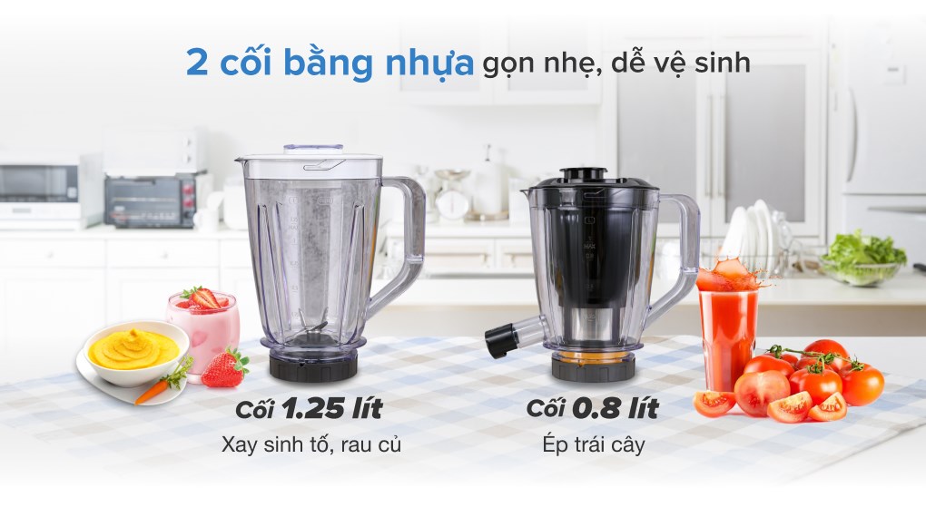 Máy xay sinh tố Tefal có đa dạng chức năng