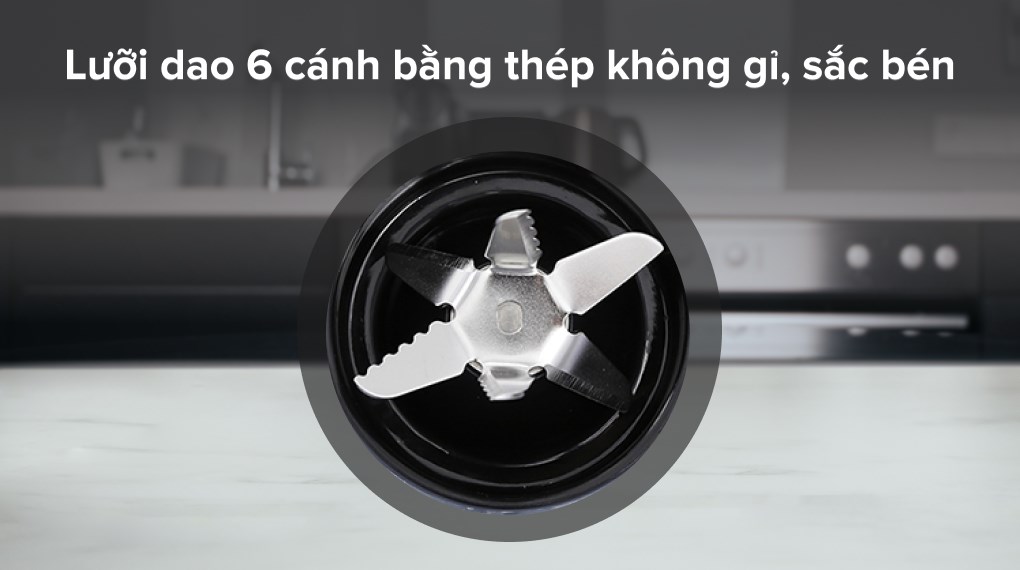 Máy xáy sinh tố Tefal có lưỡi dao thép không gỉ, cao cấp