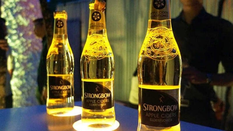 Nhiều người thường nhầm lẫn Strongbow là rượu hoặc bia