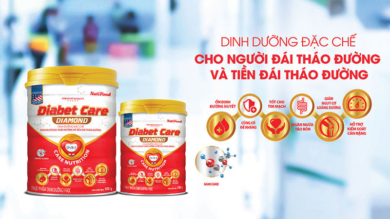 Sữa bột NutiFood Diabet Care Diamond