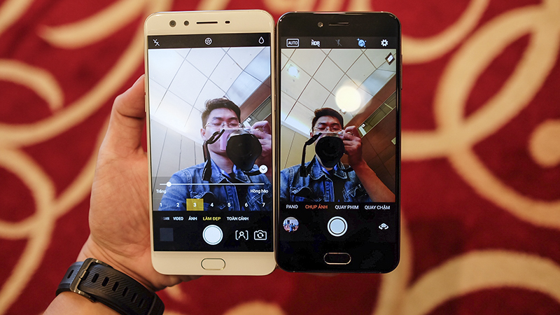 So sánh Bphone 2017 và Oppo F3 Plus So sánh Bphone 2017 và Oppo F3 Plus