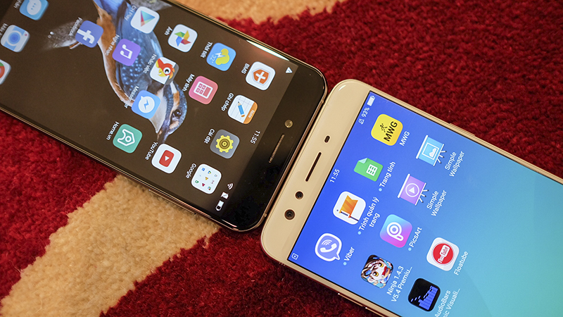 So sánh Bphone 2017 và Oppo F3 Plus So sánh Bphone 2017 và Oppo F3 Plus