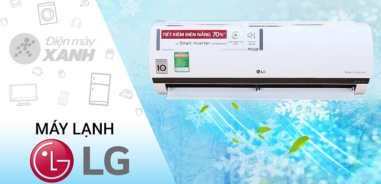 Máy lạnh LG nào bán chạy nhất tháng 07/2017?