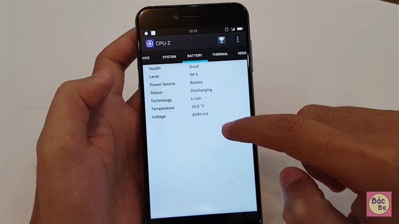 Kiểm tra Bphone 2017 lúc chưa chơi game Kiểm tra Bphone 2017 lúc chưa chơi game