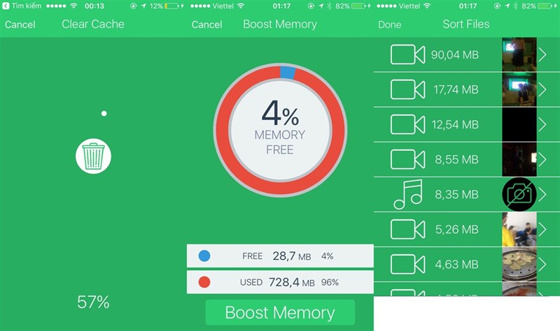 Mẹo dọn dẹp bộ nhớ và tăng tốc iPhone mượt lên trông thấy - ảnh 4 Mẹo dọn dẹp bộ nhớ và tăng tốc iPhone mượt lên trông thấy - ảnh 4