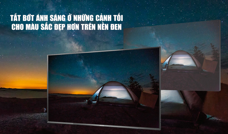 Đánh giá chi tiết dòng Smart tivi Panasonic EX750V > Công nghệ làm mờ cục bộ