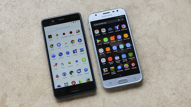 So sánh Nokia 5 và Galaxy J3 Pro So sánh Nokia 5 và Galaxy J3 Pro