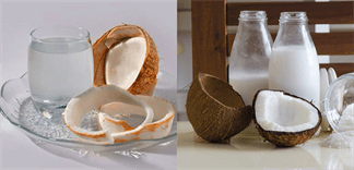 Những điểm khác biệt giữa nước dừa và nước cốt dừa