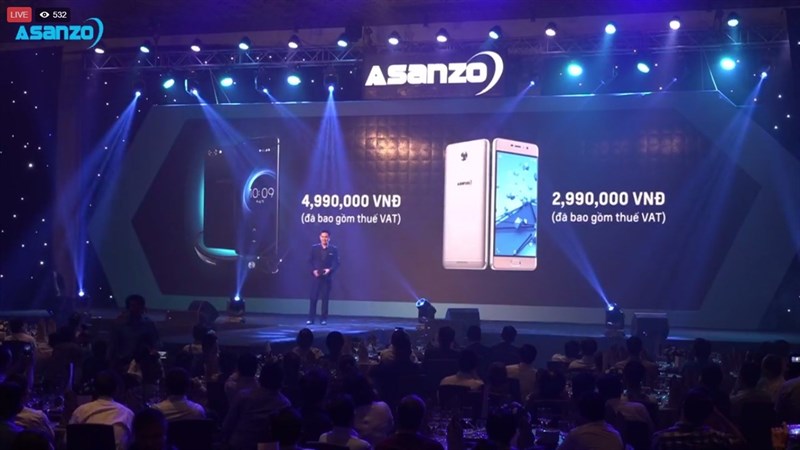 Thông số cấu hình chi tiết và giá bán bộ đôi smartphone Asanzo mới ra mắt Thông số cấu hình chi tiết và giá bán bộ đôi smartphone Asanzo mới ra mắt