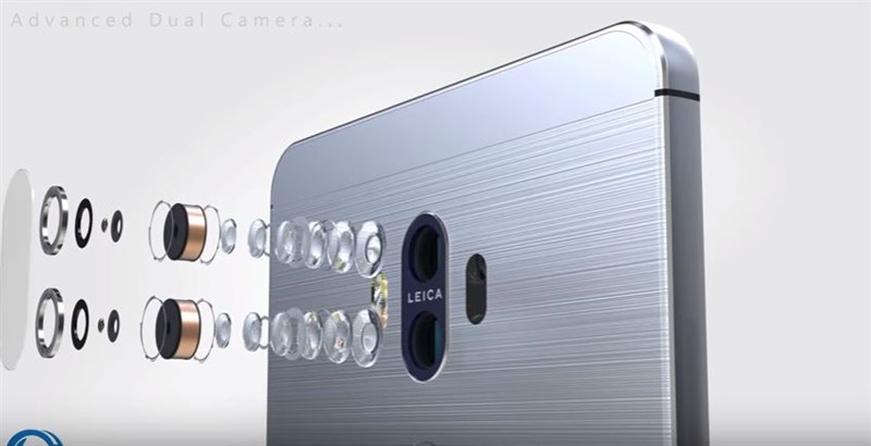 Xuất hiện render Huawei Mate 10 đẹp mắt với màn hình vô cực, camera kép