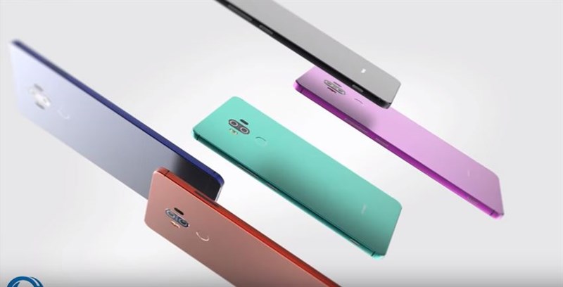 Xuất hiện render Huawei Mate 10 đẹp mắt với màn hình vô cực, camera kép