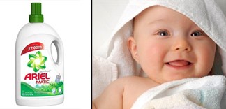 Nước giặt Ariel có tốt cho làn da trẻ em không?
