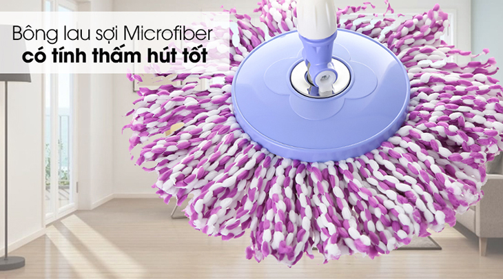 Bạn nên chọn bông lau làm từ sợi Microfiber
