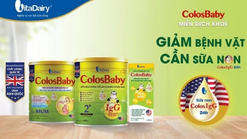 Sữa non Colosbaby Gold - VitaDairy