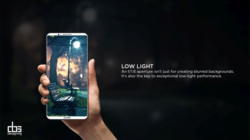 Concept: Huawei P11 với màn hình tràn cạnh ấn tượng, RAM 8GB, camera kép 20MP