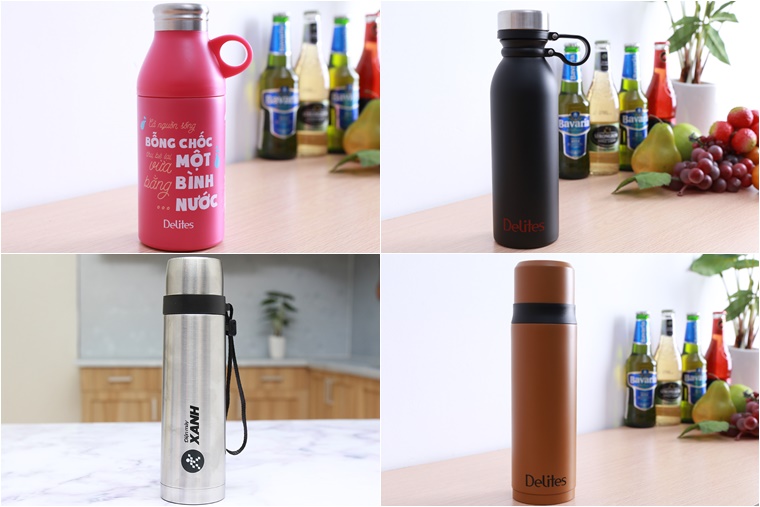 6 ưu điểm tuyệt vời của bình giữ nhiệt > Mẫu mã đa dạng, thời trang, phù hợp với mọi đối tượng người dùng