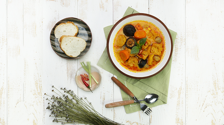 Nhanh tay làm cà ri chay cho mùa Vu Lan sắp tới