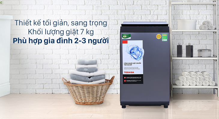 Chọn máy có khối lượng giặt từ 4kg đến 8kg