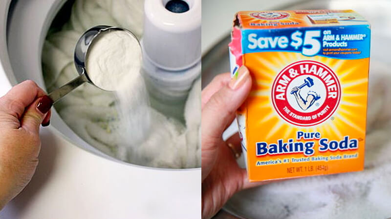 Cách giặt quần áo bằng baking soda Cách giặt quần áo bằng baking soda