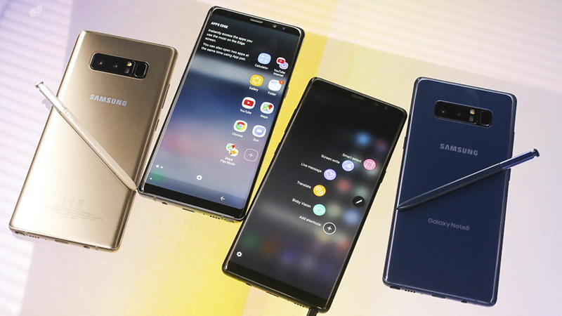 samsung galaxy note 8 và note 7