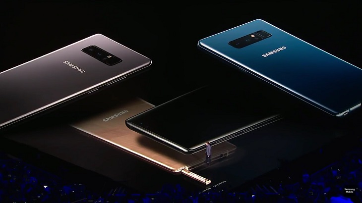 Samsung Galaxy Note 8 ra mắt: camera kép, màn hình vô cực