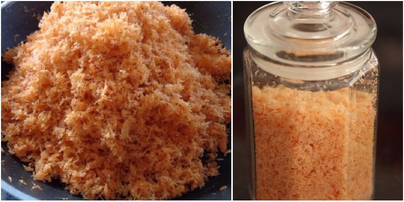 How to distinguish fish meat floss from cassava residue floss