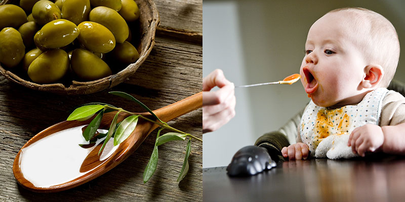 Lượng dầu oliu thích hợp cho trẻ Lượng dầu oliu thích hợp cho trẻ