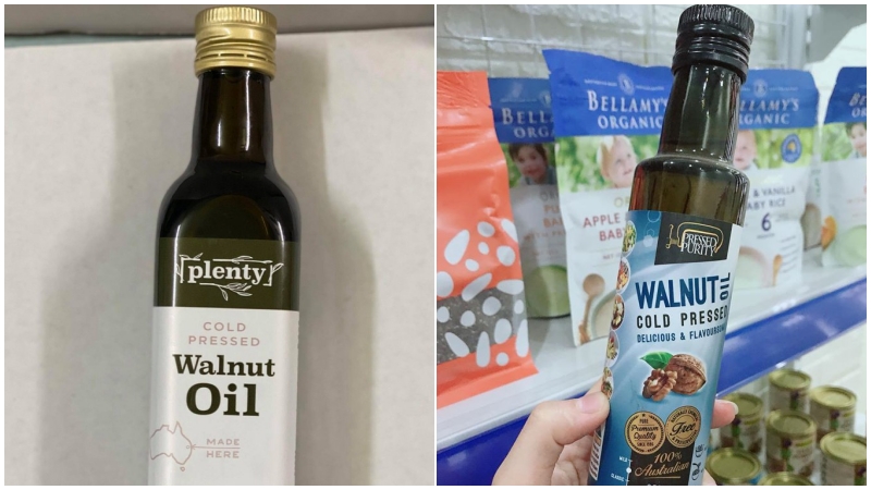 Dầu hạt óc chó Walnut oil Úc