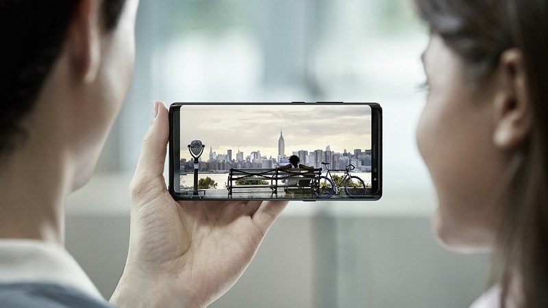 Galaxy Note 8 là smartphone có màn hình đẹp nhất hiện nay