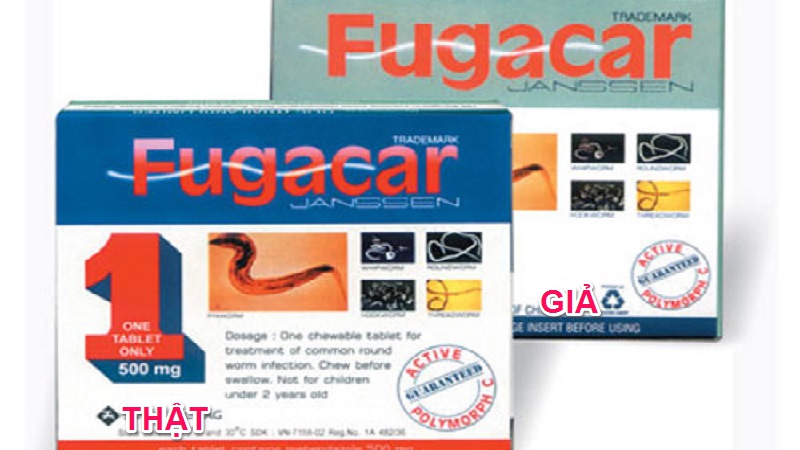 Nhận biết thuốc Fugacar giả để bảo vệ sức khỏe của cả gia đình