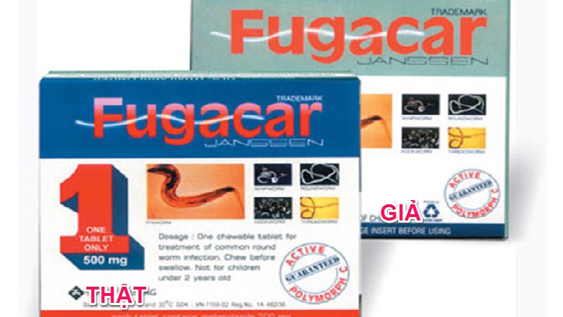 Fugacar thật và giả