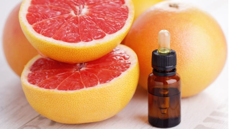 Store grapefruit essential oil in a dark glass bottle with a screw cap