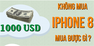 [Infographic] Tiết kiệm những gì để mua được iPhone 8