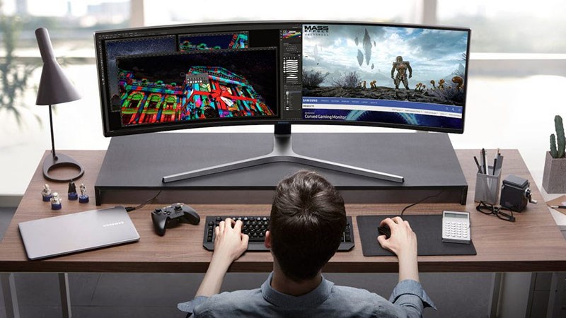 Màn hình chơi game Samsung cong 49 inch Màn hình chơi game Samsung cong 49 inch