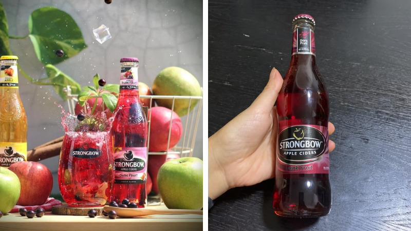 Strongbow Dark Fruit - Strongbow dâu đen