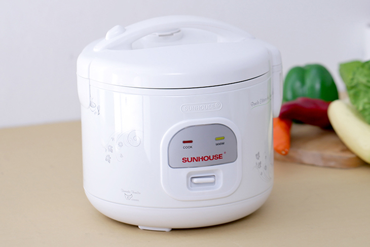 Nồi cơm nắp gài Sunhouse SHD 8210 - Trắng