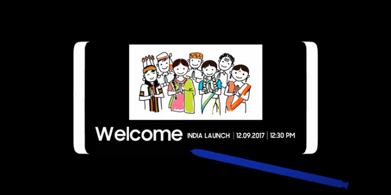 Samsung xác nhận Galaxy Note 8 chuẩn bị ra mắt tại Ấn Độ!