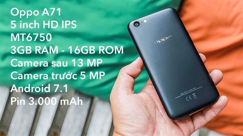 Trên tay Oppo A71