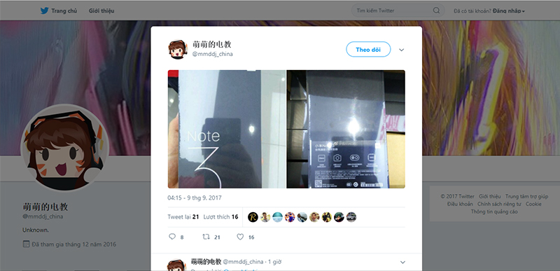 Xiaomi Mi Note 3