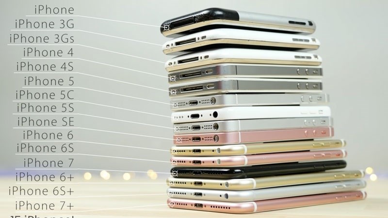 iPhone 8 sắp ra mắt, điểm lại 15 chiếc iPhone đã thay đổi cả Thế giới