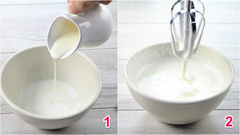 Tạo lớp bọt kem Milk Foam