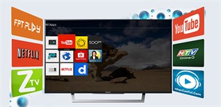 Hướng dẫn kết nối mạng cho Internet tivi Sony 2017