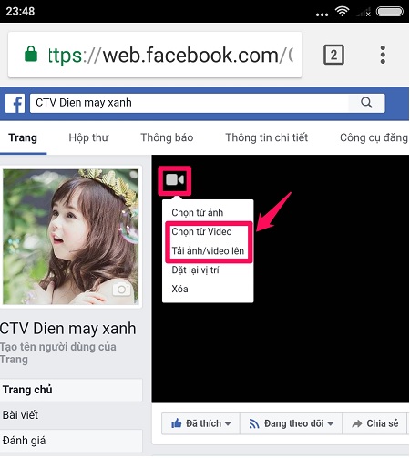 Không phải ai cũng biết cách sử dụng video làm ảnh bìa Facebook trên điện thoại. Hãy khám phá những bí quyết và cách thực hiện đơn giản nhất trong video dưới đây để tạo nên một ảnh bìa tuyệt đẹp và đầy ấn tượng cho trang cá nhân của bạn.