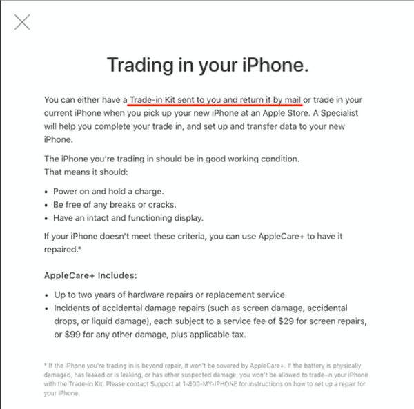 Thông tin được Apple gởi trong mail cho chương trình nâng cấp Thông tin được Apple gởi trong mail cho chương trình nâng cấp