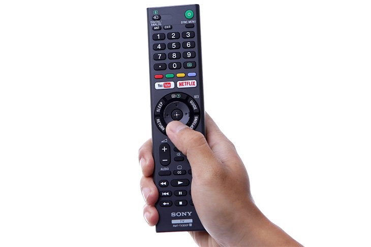 Nhấn nút Home trên remote