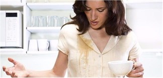 Cách tẩy vết trà trên quần áo