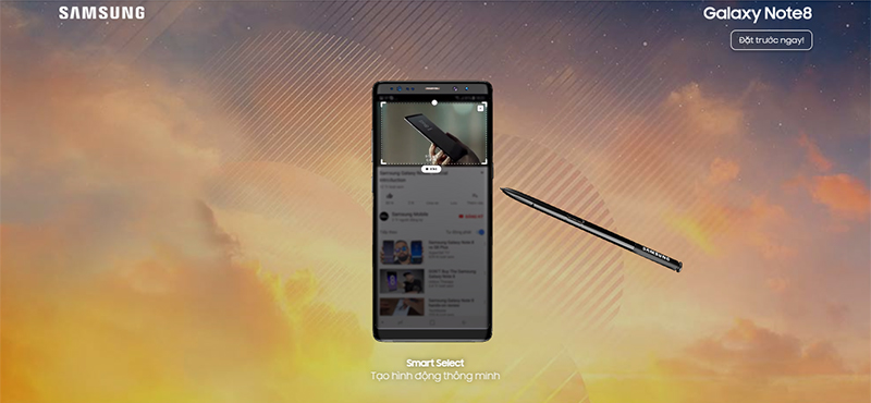 Trải nghiệm Galaxy Note 8 Trải nghiệm Galaxy Note 8