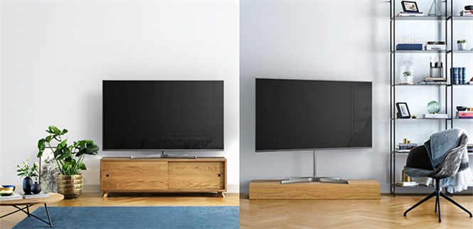 Khám phá thiết kế chân đế linh hoạt của tivi Panasonic 2017